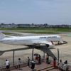 福岡空港の展望デッキから飛行機撮影してきた。